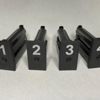 Pardini SP Numbered Magazine Bottoms (pack of 4)