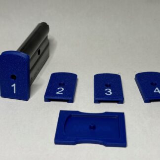 Walther GSP 22 cal Numbered Magazine bottoms (pack of 4)